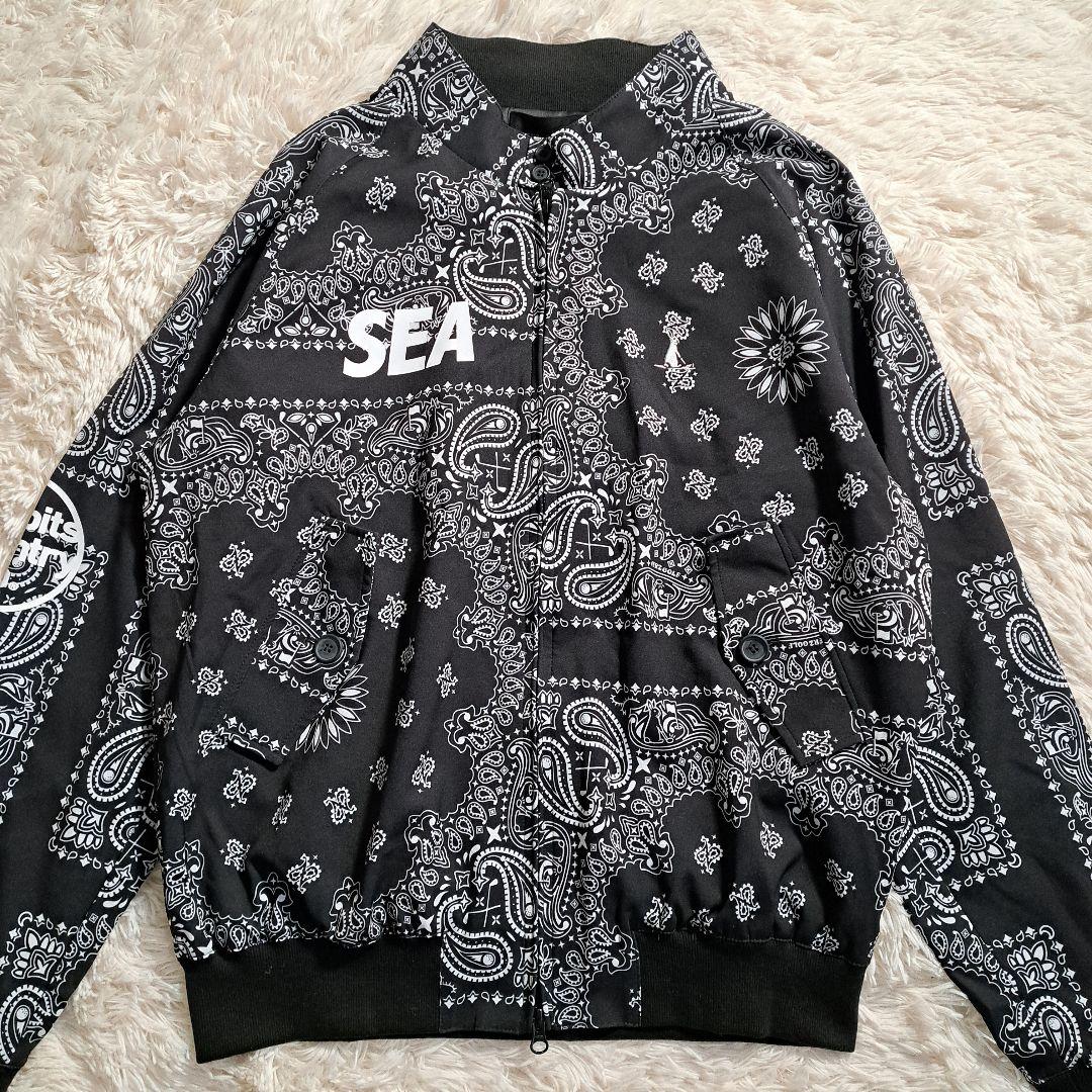 【完売品】 WIND AND SEA × FR2 GOLF ペイズリー柄