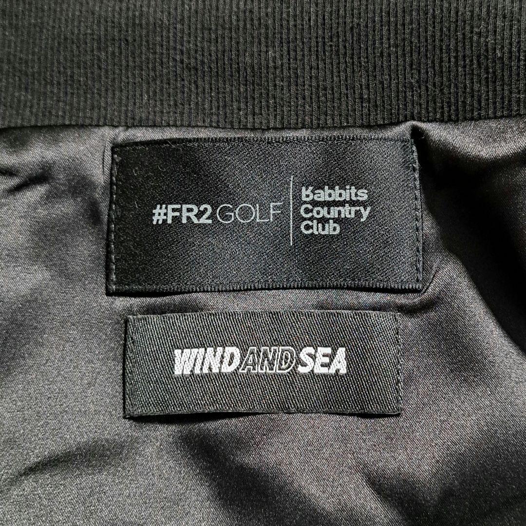 【完売品】 WIND AND SEA × FR2 GOLF ペイズリー柄