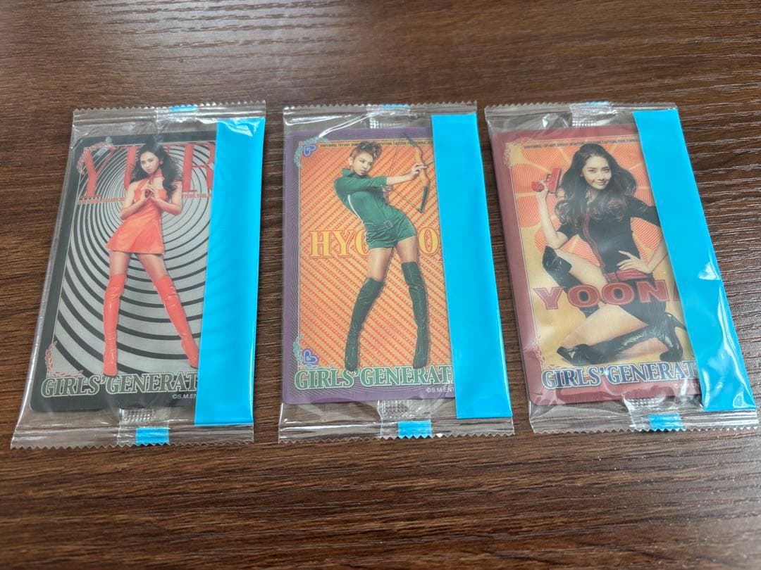 新品未開封　少女時代　HOOTセブンイレブントレカ　10枚コンプセット