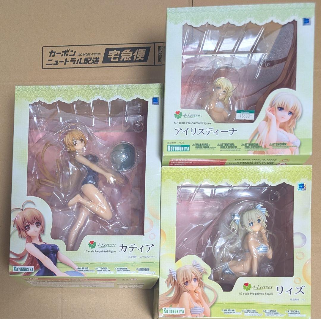 【新品】シュヴァルツェスマーケン 4-Leaves フィギュア3体セット