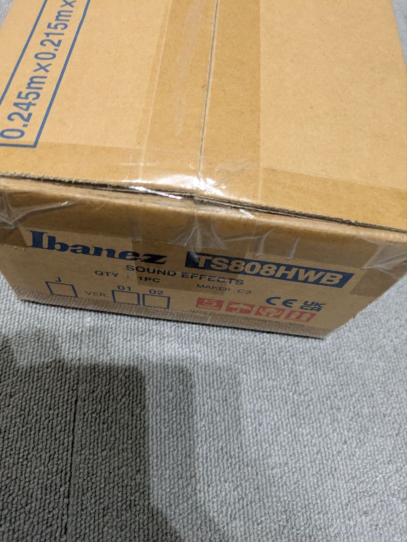 ギター tube screamer ts808hw