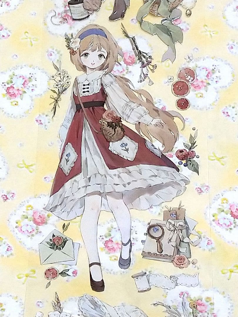 J1004＃花间小调(水晶)studiovi切り売り海外人物マステ女の子