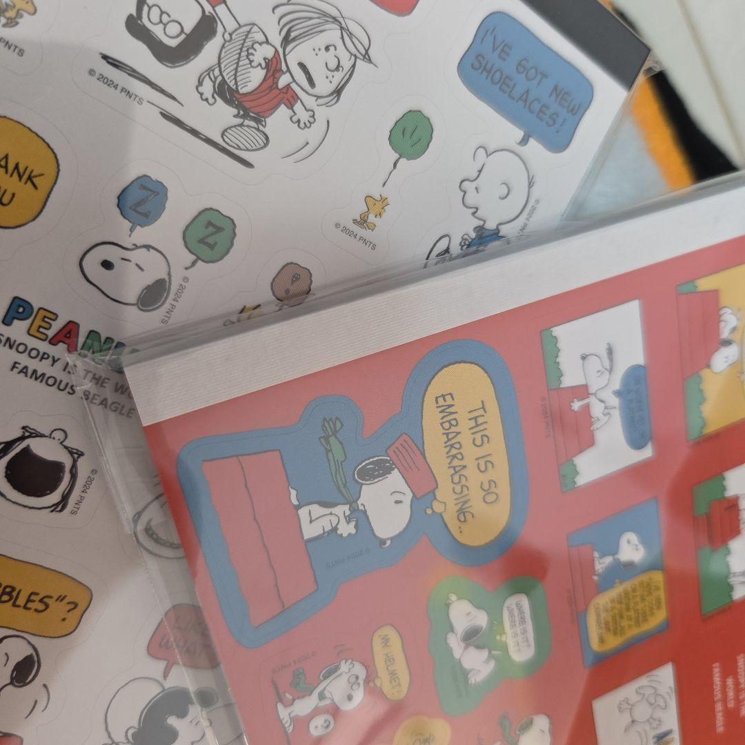 PEANUTS メモパッド 64シート 4デザイン