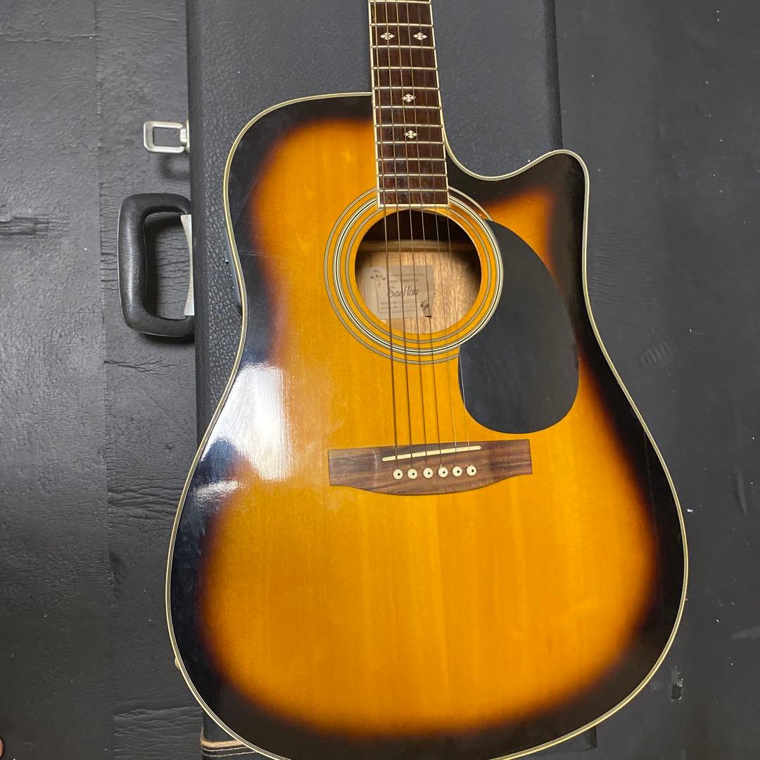 Saehan アコースティックギター サンバースト SDC-62 エレキギター