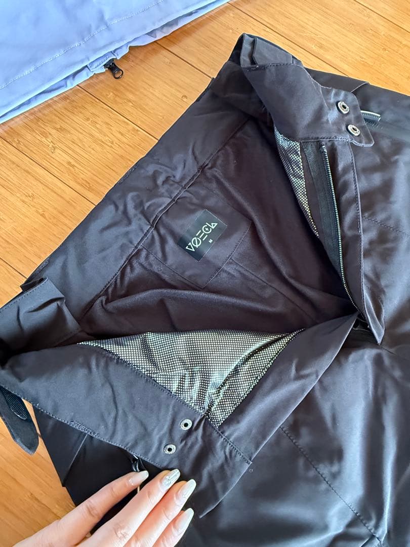 フード付きスノーボードウェアセット男女兼用