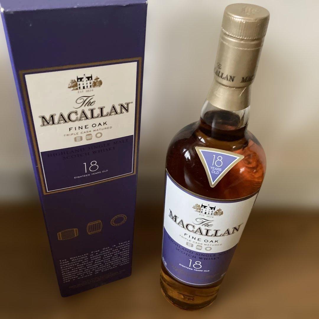 新品ザ マッカラン ダブルカスク 18年 43% 700ml 箱付 ウイスキー
