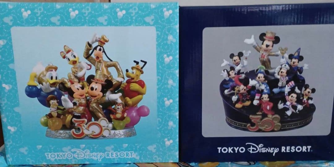 【新品未使用】2個セット 東京ディズニーリゾート30周年ヒストリーフィギュア