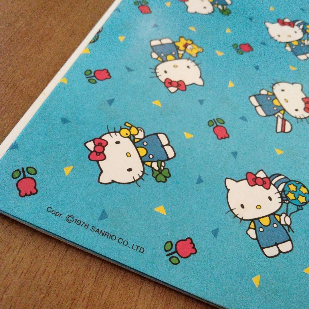 《レア》ハローキティ ラッピングパッド 8シート 1976年 日本製