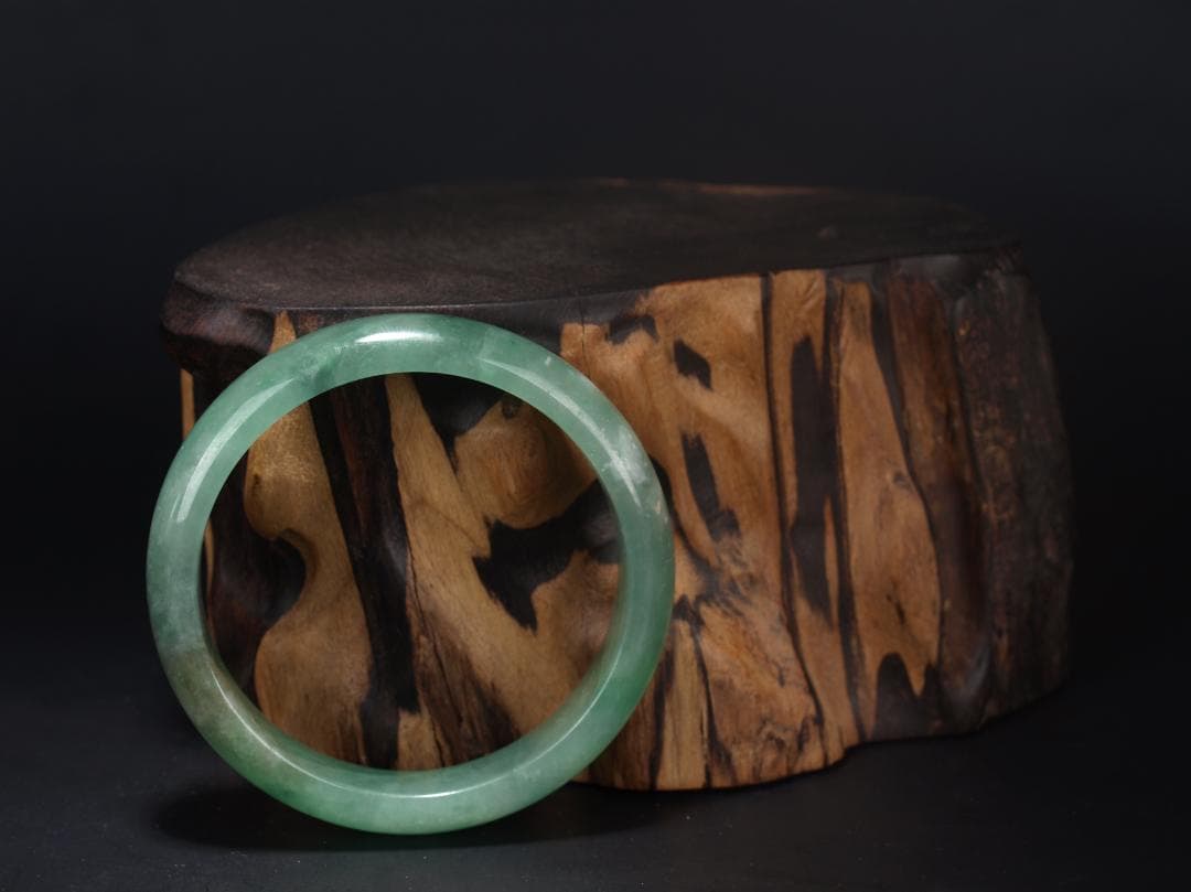 委託品　中国清時代　翡翠　腕輪　貴重品※激安骨董品 AK411D2-3