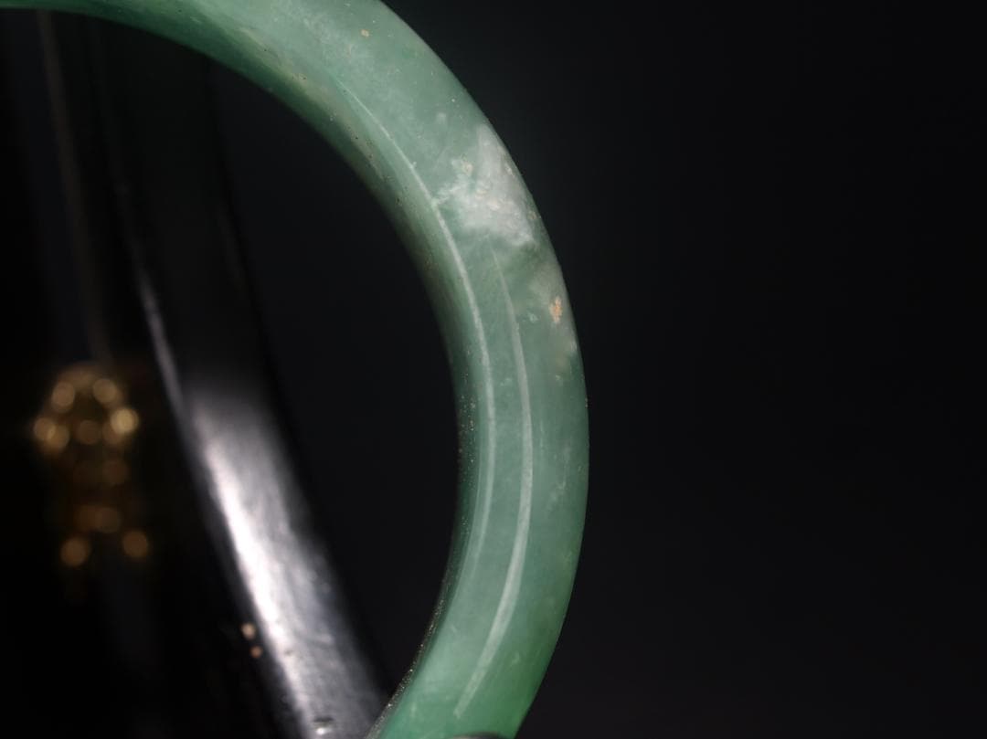 委託品　中国清時代　翡翠　腕輪　貴重品※激安骨董品 AK411D2-3