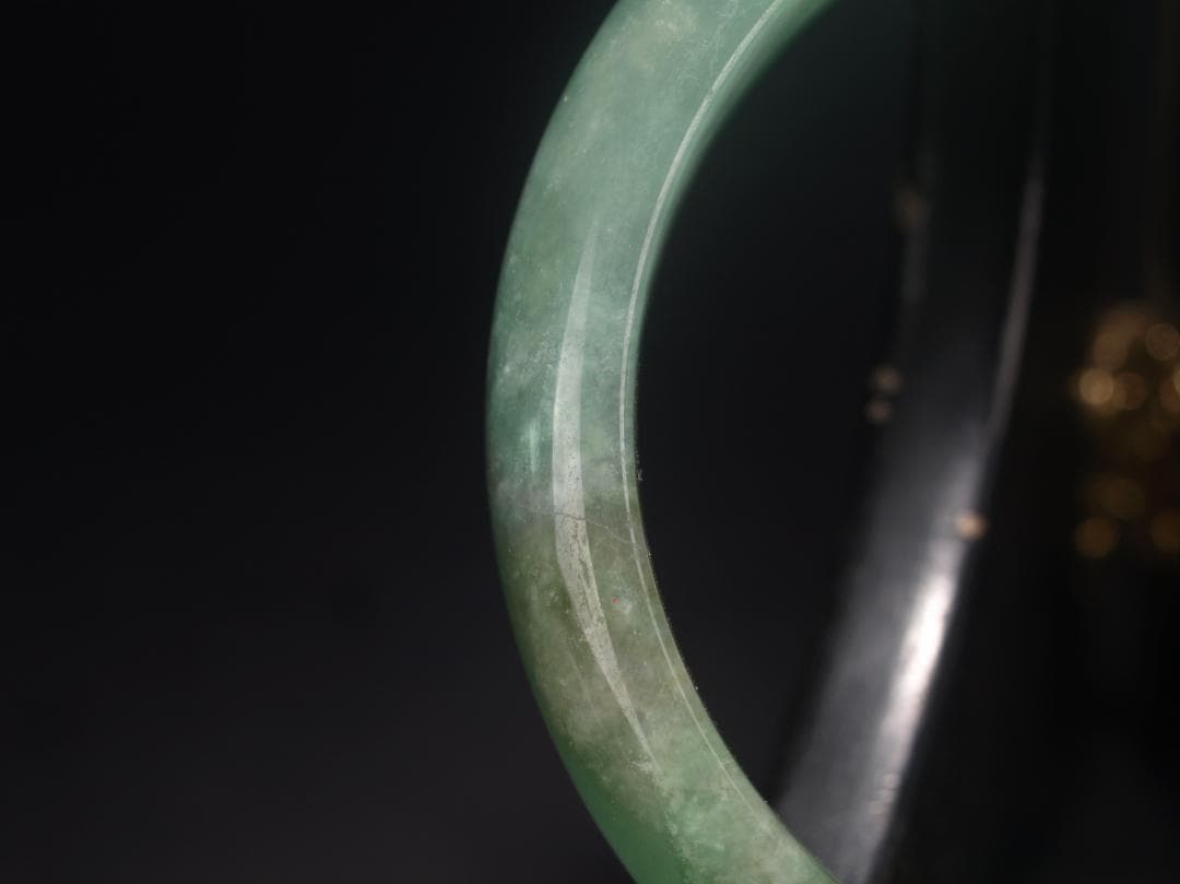 委託品　中国清時代　翡翠　腕輪　貴重品※激安骨董品 AK411D2-3