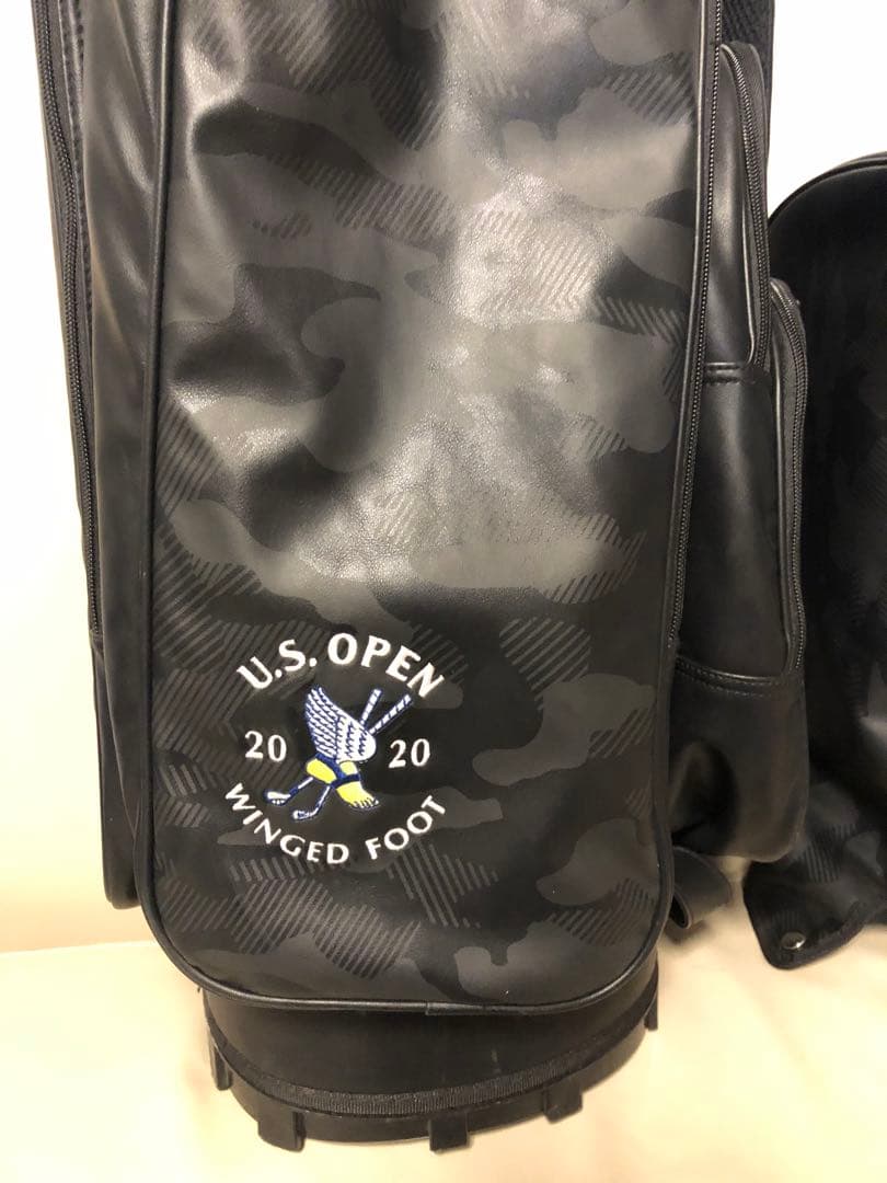 【送料込み】超希少　U.S. OPEN 優勝者キャディバッグ　アルミフレーム迷彩