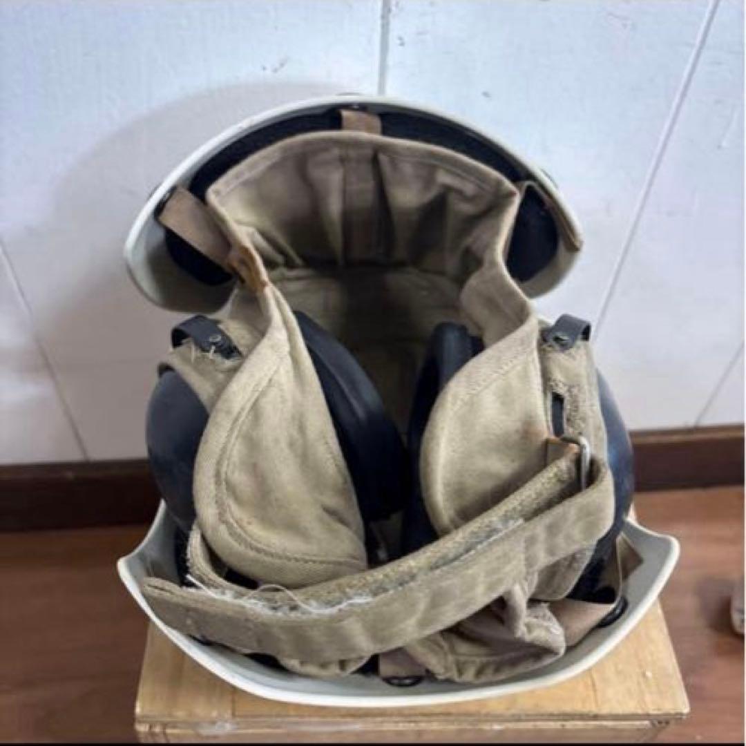 米軍　実物　FLIGHT DECK CREWMAN'S HELMETS ④