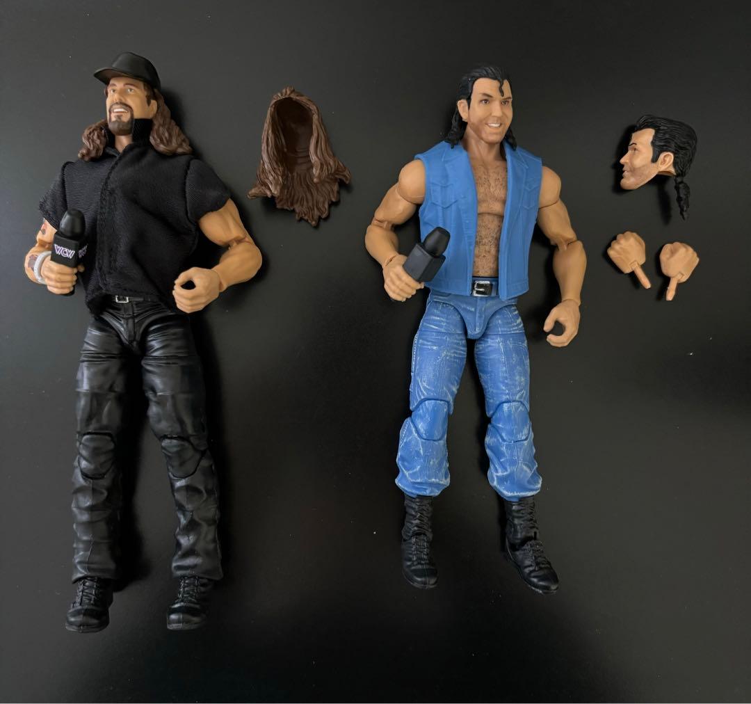 WWE Mattel Elite Outsiders 2個セット 新品開封のみ