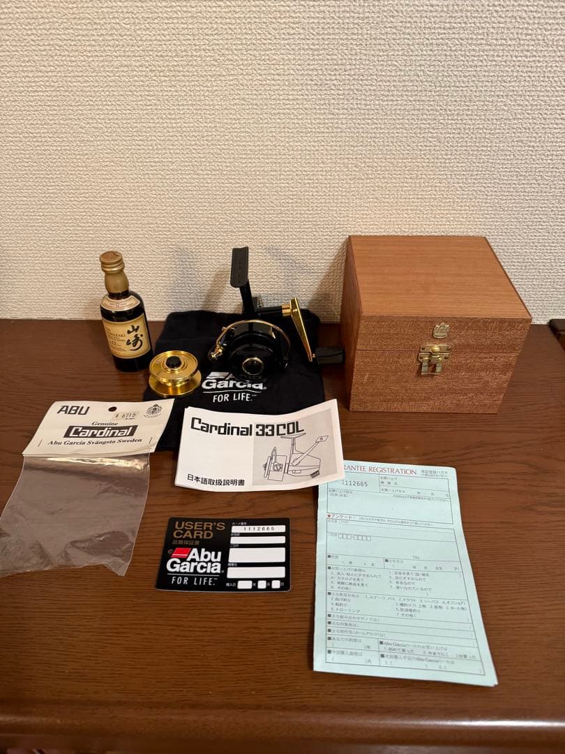 と*ろ様 《新品未使用》ABU カーディナル33 CDL ゴールドアルミスプール