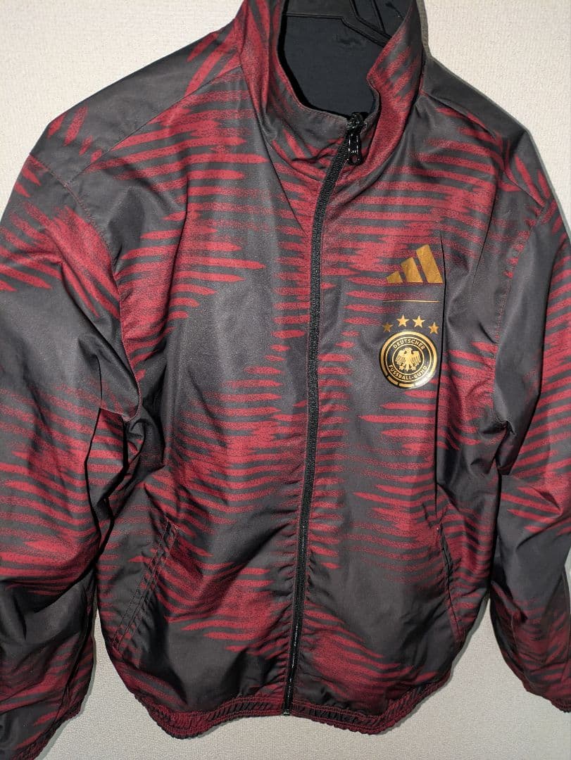 Lサイズ ドイツ代表 アンセムジャケット リバーシブル