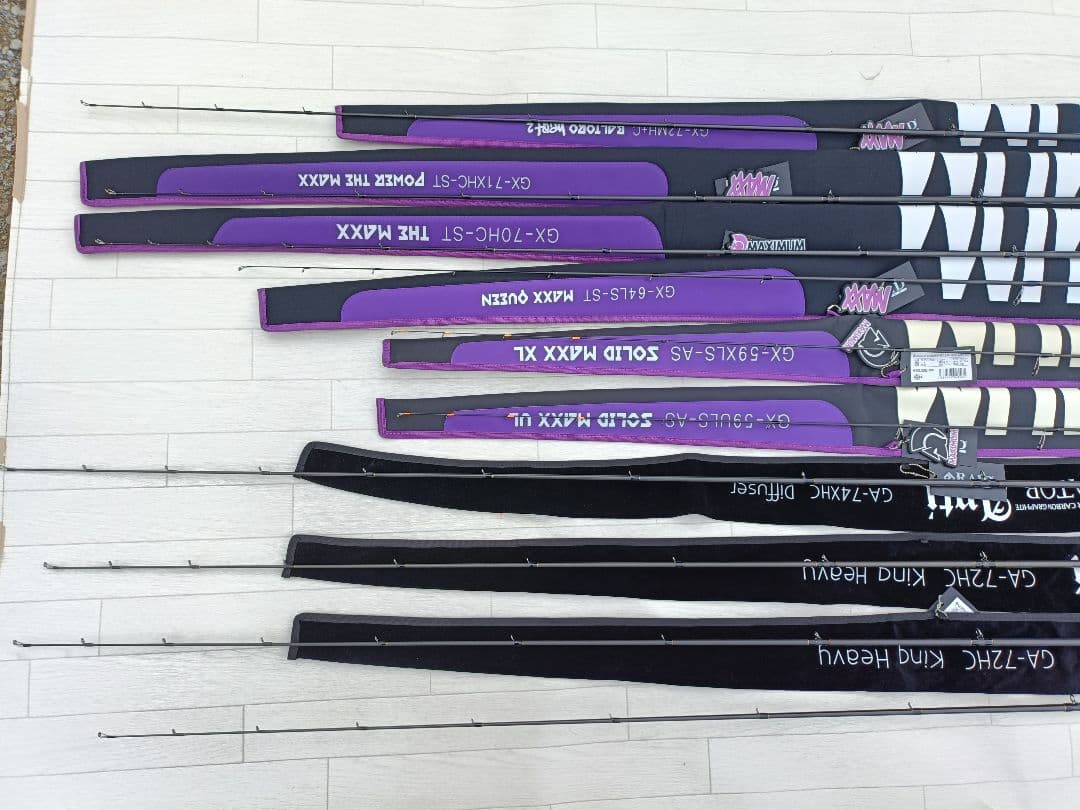 レイドジャパン　グラディエーター　マキシマム　アンチ　ロッドセット