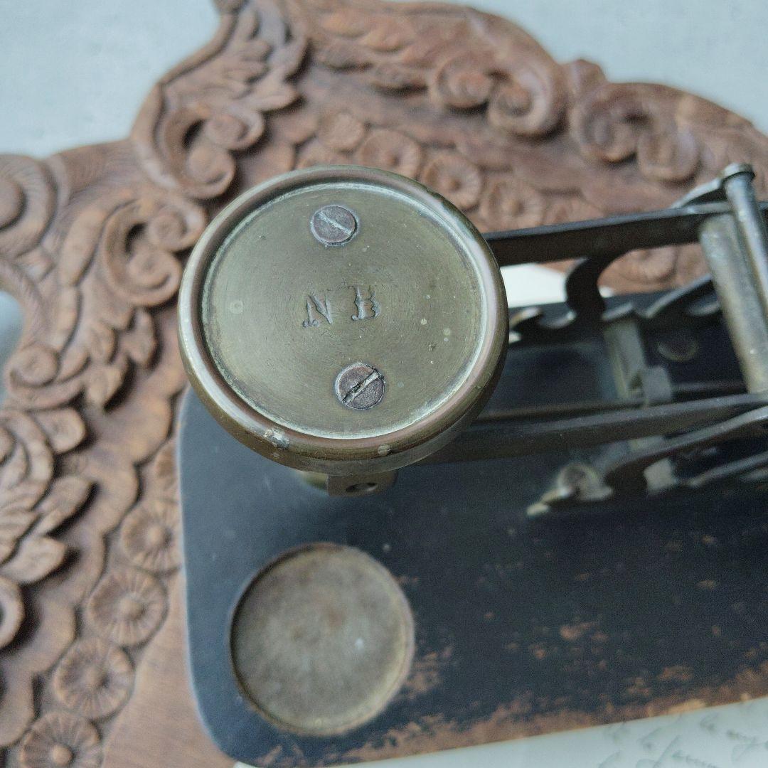 フランス蚤の市　レタースケール　オモリ3個セット　NB　アンティーク