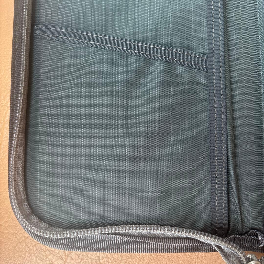 PORTER カーキ　ネイビー パスポートケース　ポーター