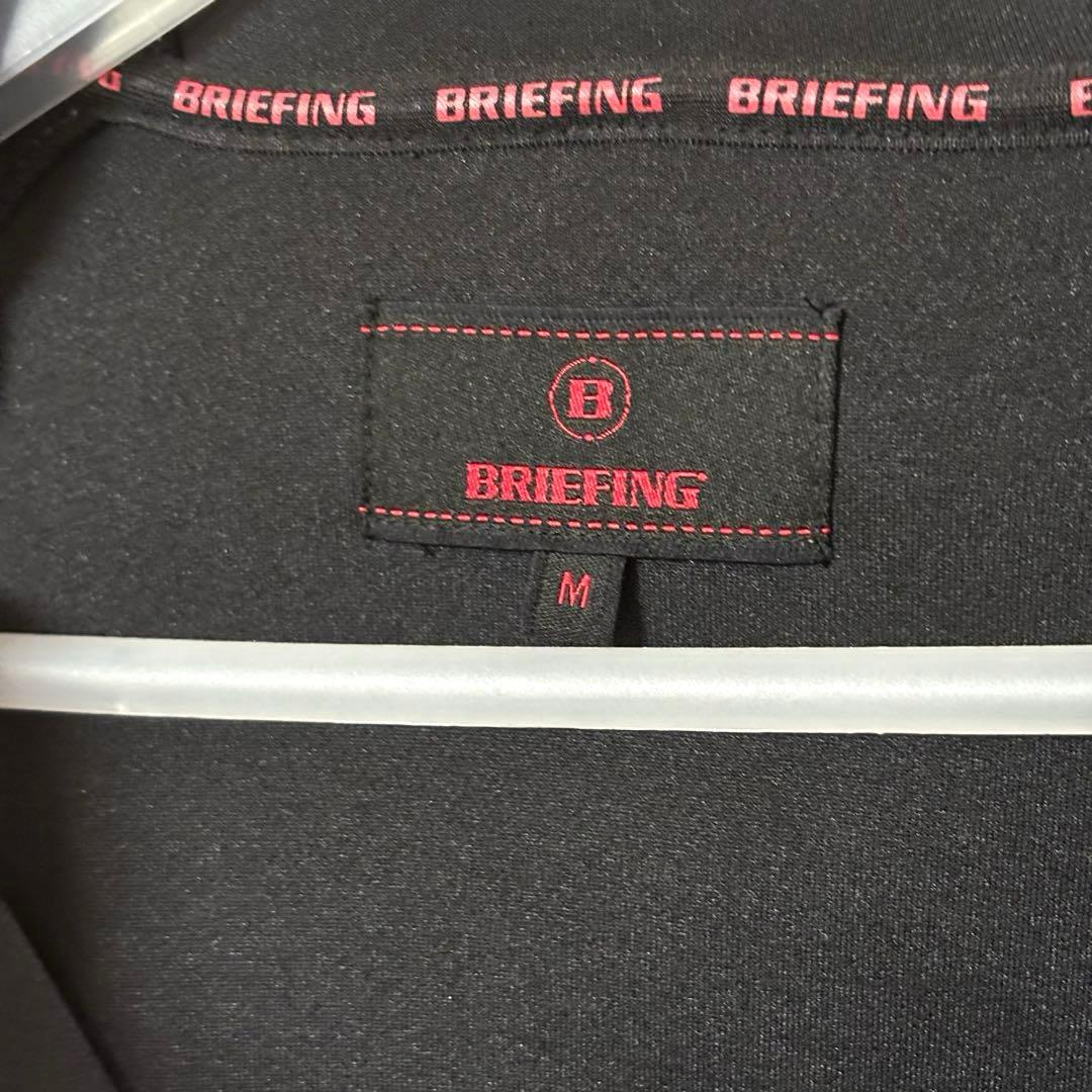 BRIEFING WARM 3D LOGO PARKA ブラック　M