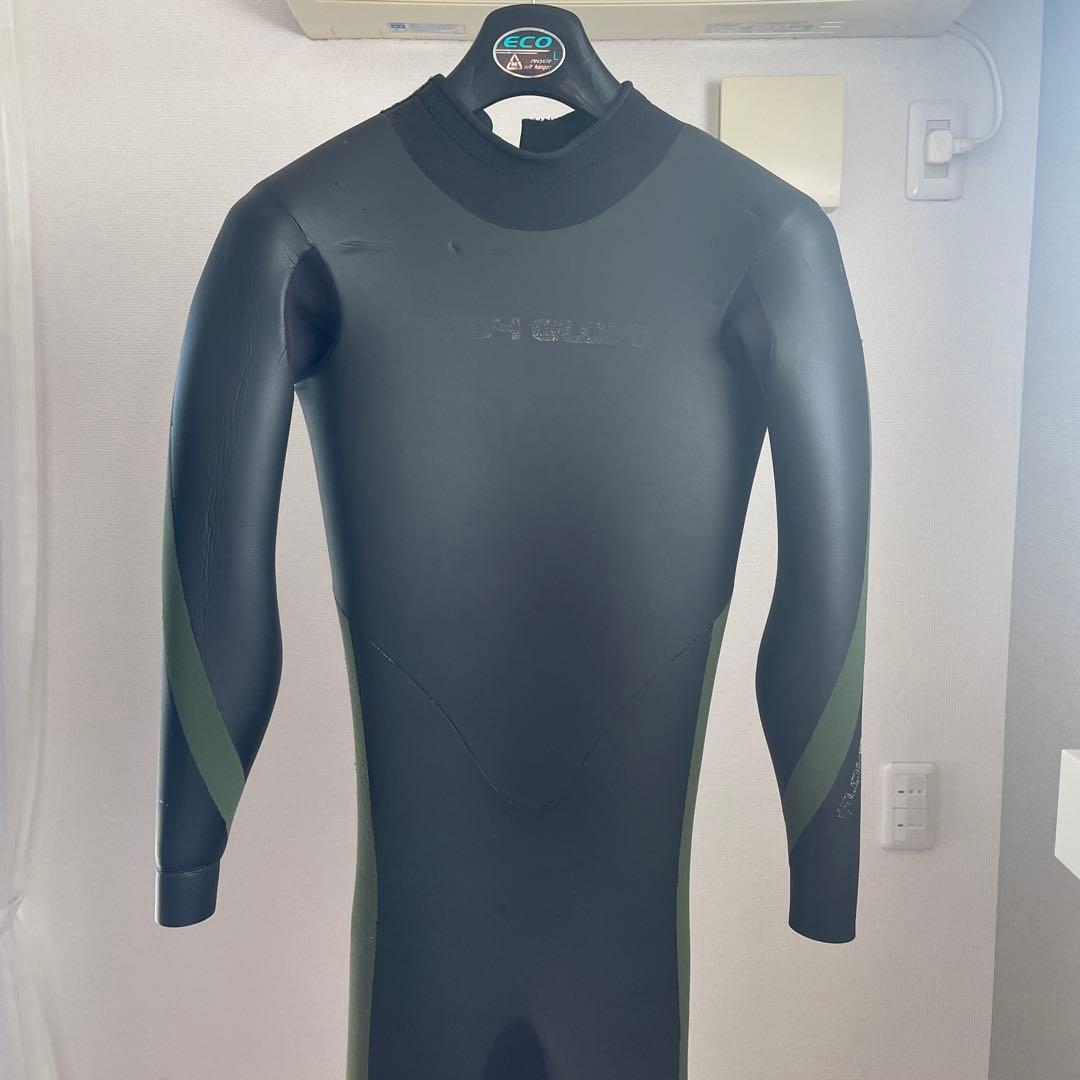 BODY GLOVE フルスーツ ブラック・グリーン　5mm サーフィン