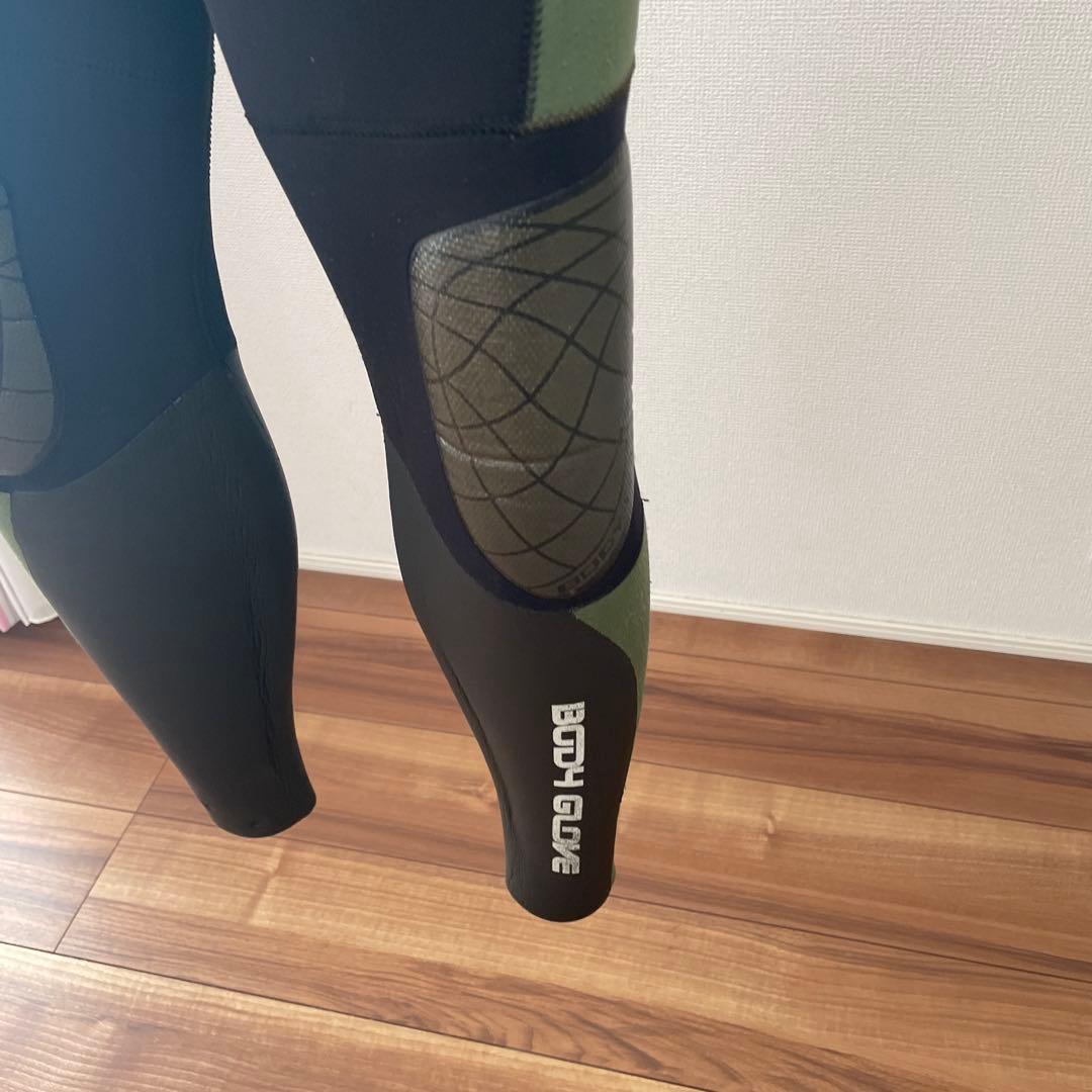 BODY GLOVE フルスーツ ブラック・グリーン　5mm サーフィン