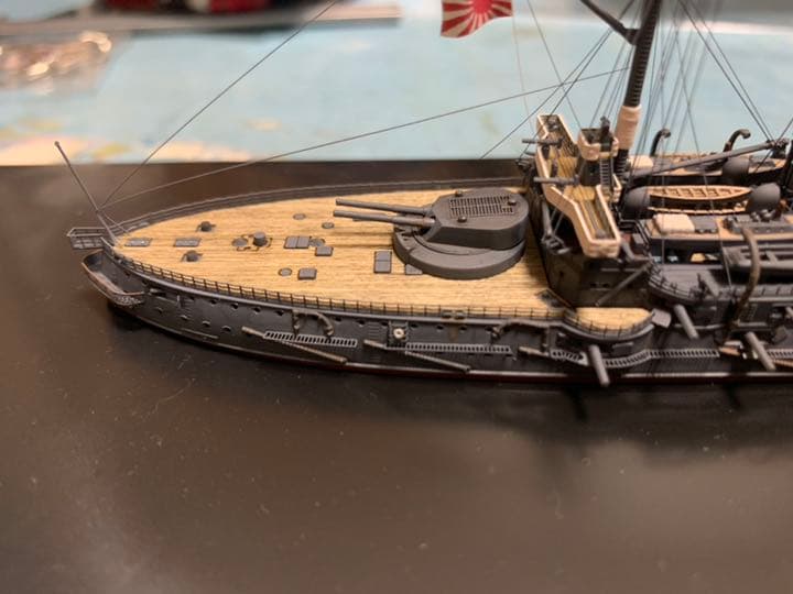1/700 戦艦三笠 完成品②