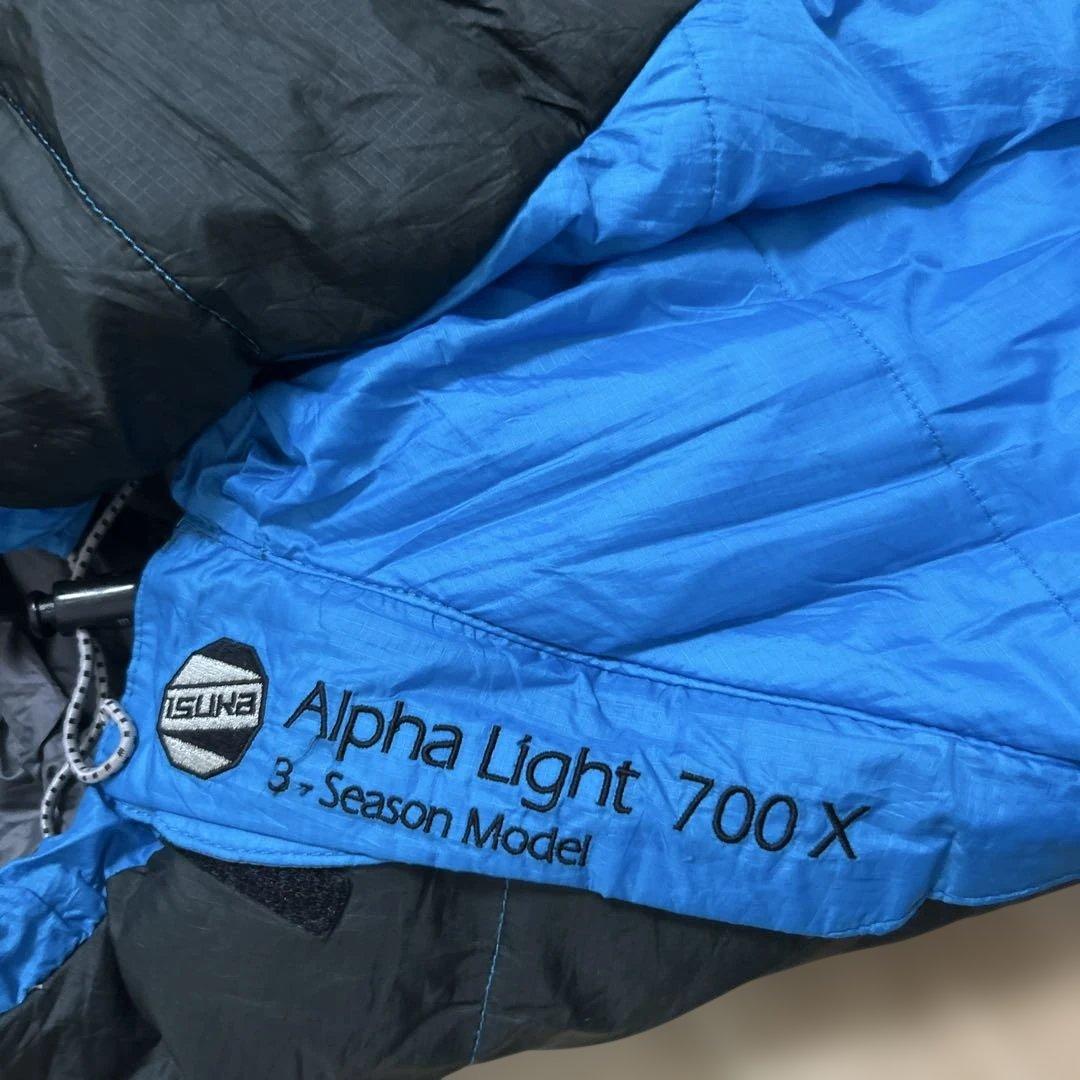 ISUKA Alpha Light 700 X 3シーズン寝袋