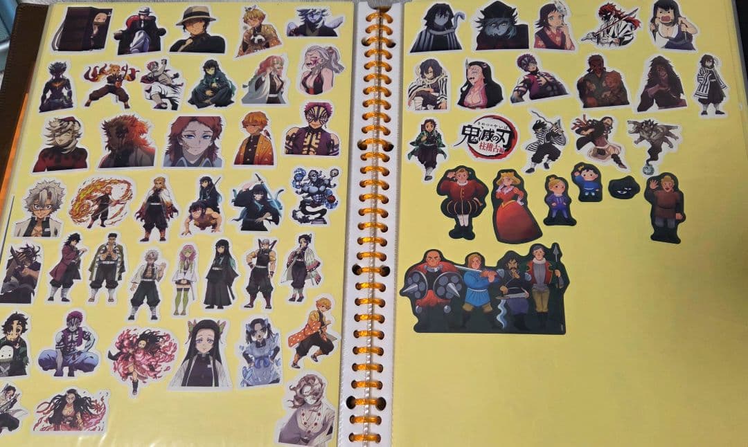 アニメ・マンガキャラクター シールブック