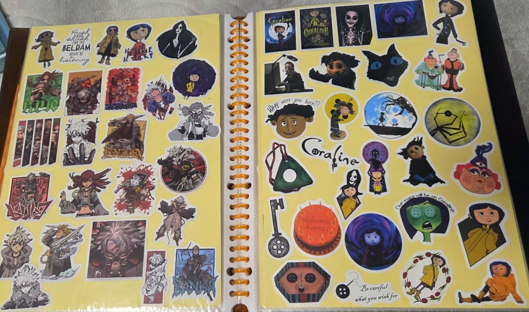 アニメ・マンガキャラクター シールブック