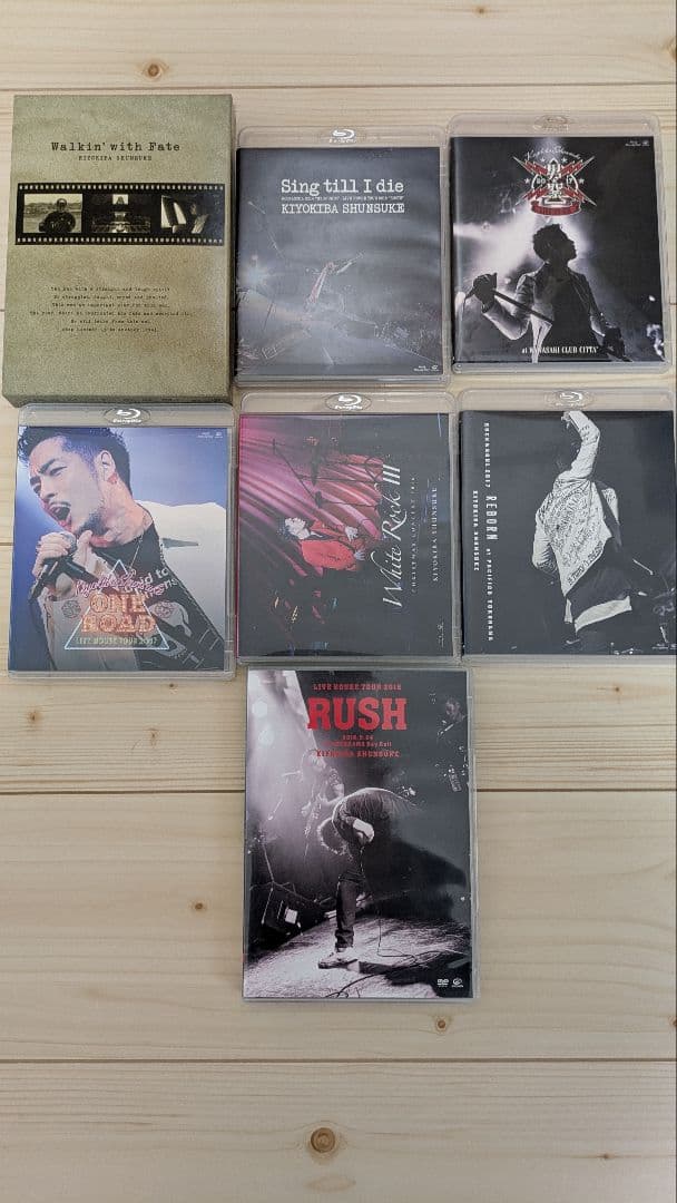 清木場俊介 BluRay DVD 7枚セット ライブパフォーマンス