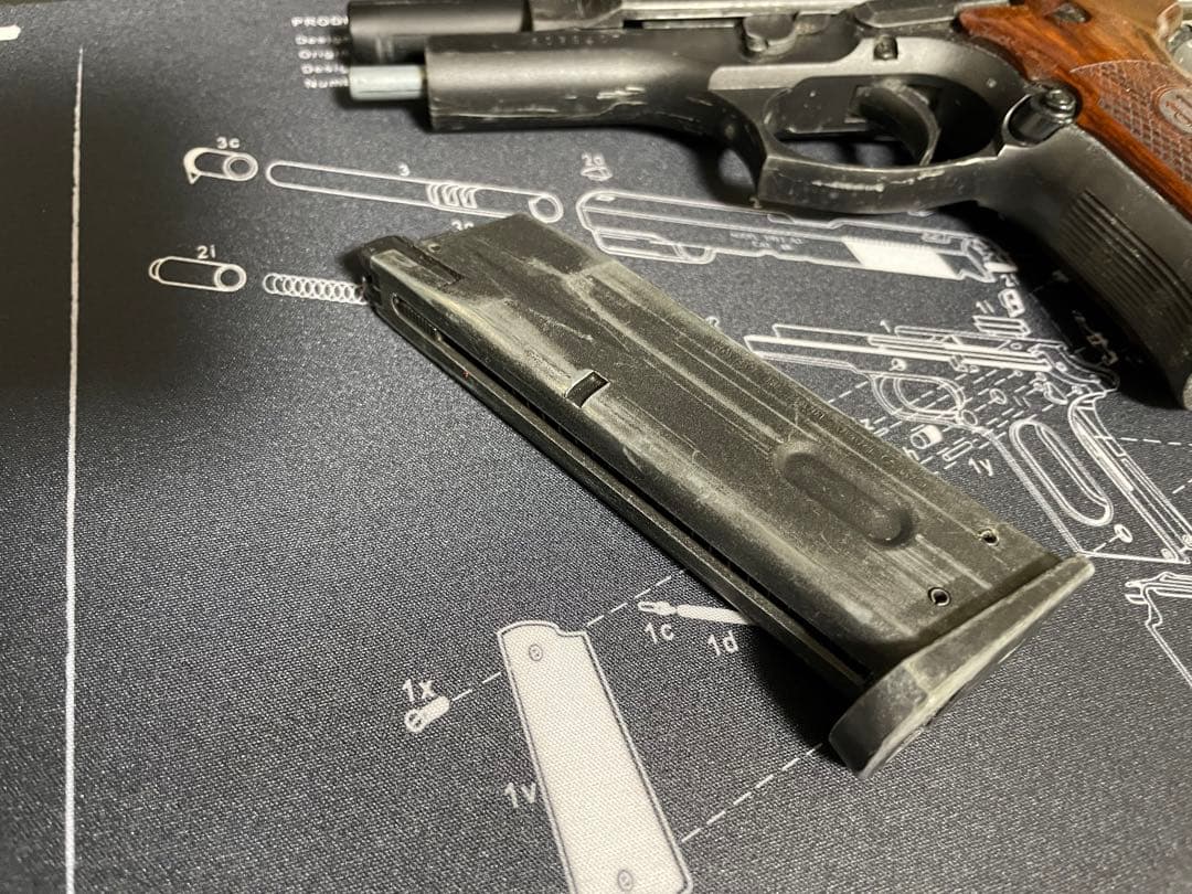 東京マルイ KSC WA MGC リアルウッド M92F エアガン