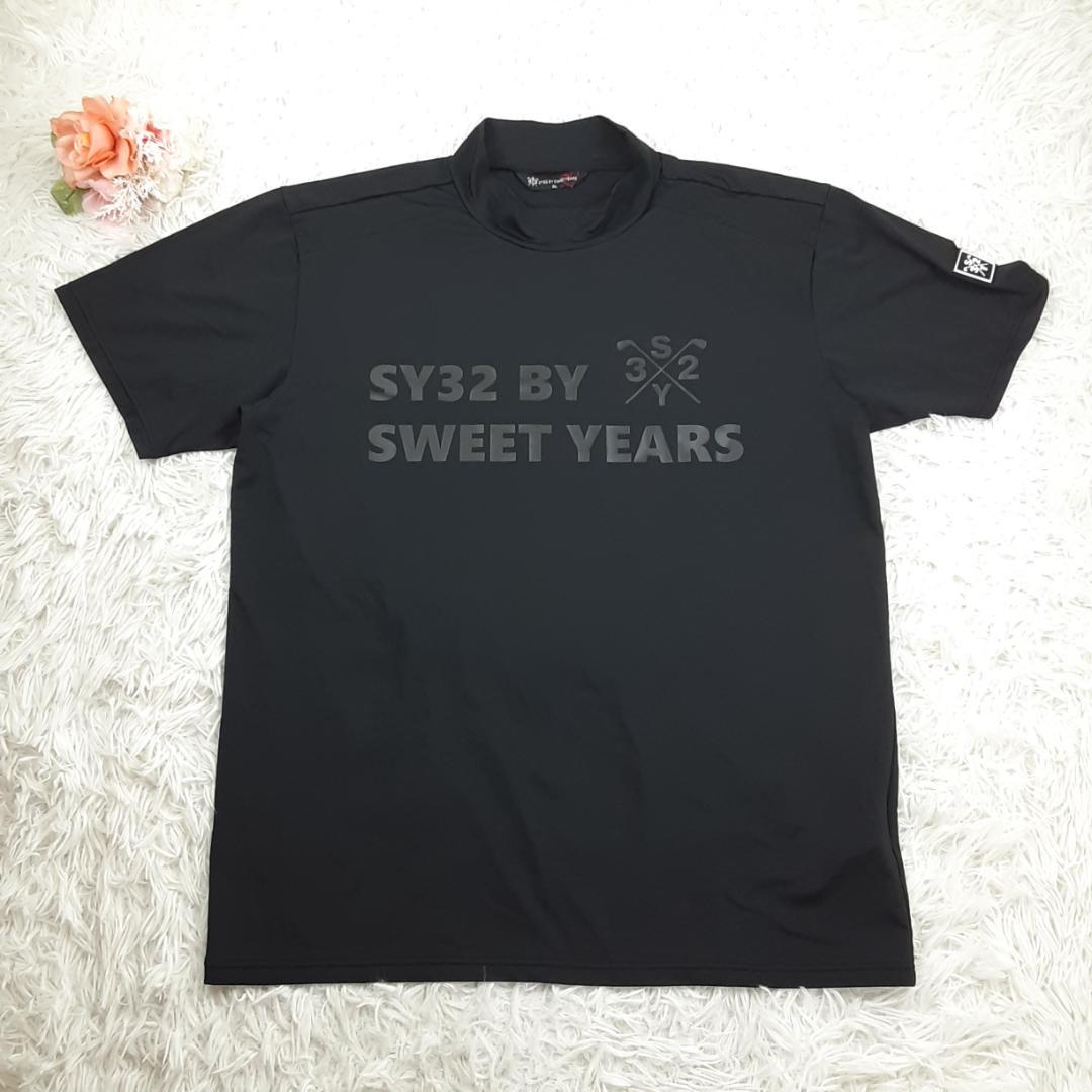 美品◎SY32 by SWEET YEARS モックネックシャツ ゴルフウェア