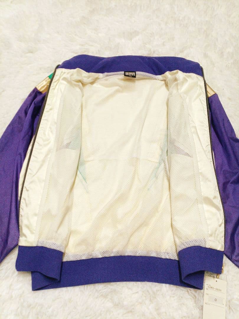 90s スーパースタージャージ セットアップ クリーム パープル O