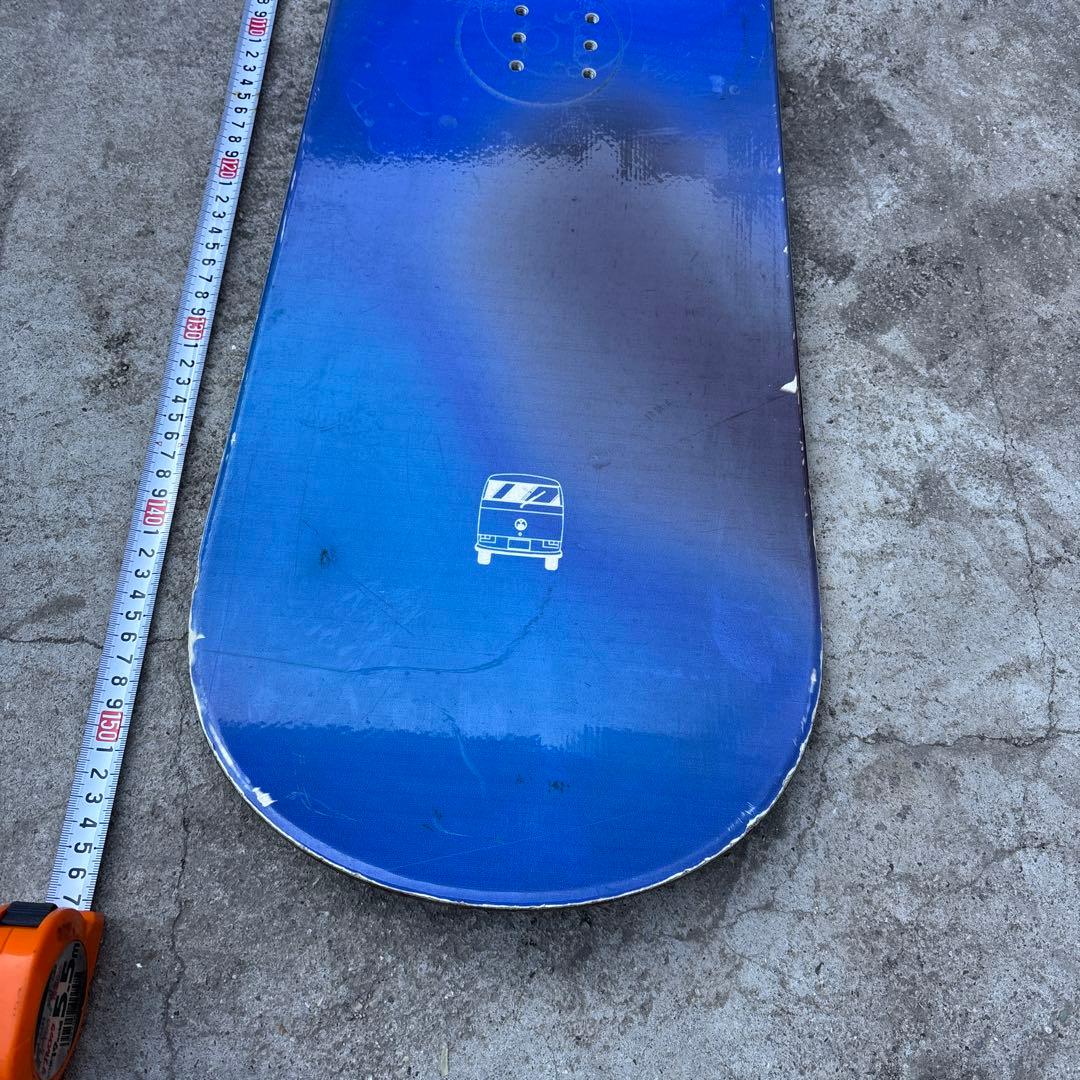 YELLOWBUSスノーボード 青色デザイン 155cm