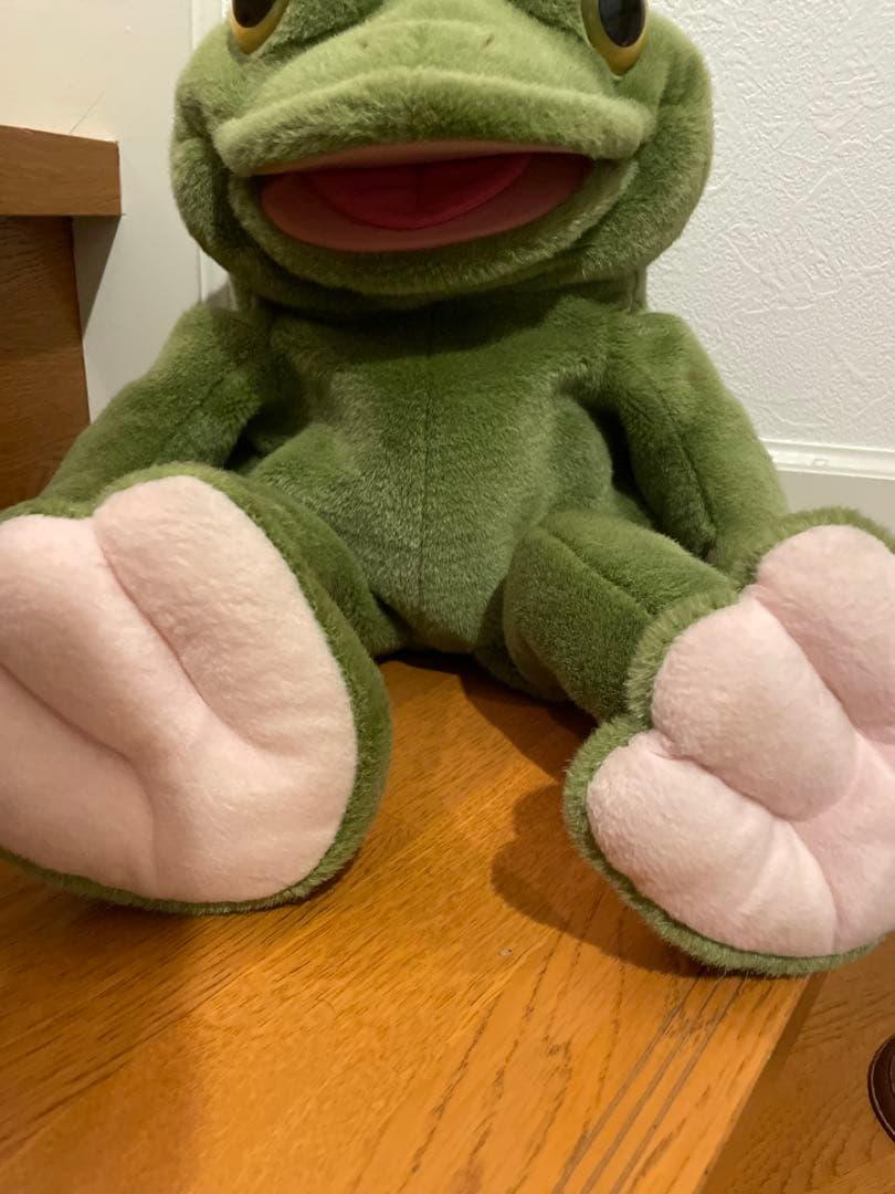 4 4/24 トイザらス パペット かえる ぬいぐるみ アニマルアレイ