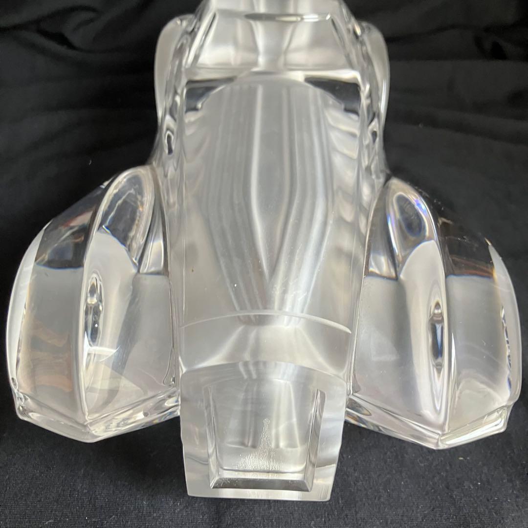 ドーム フランス クリスタル オブジェ 水晶 ブガッティ タイプ57 リビエラ