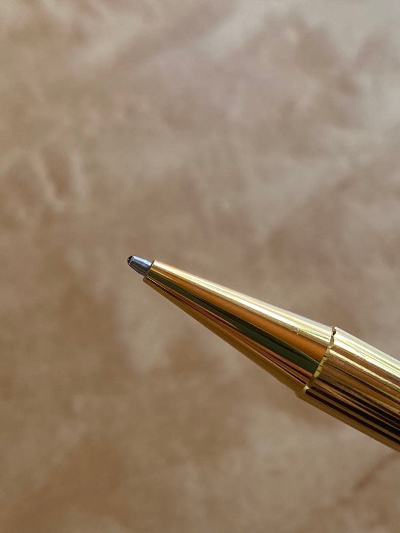 Cartier カルティエ トリニティ ツイスト式ボールペン インク黒ゴールド