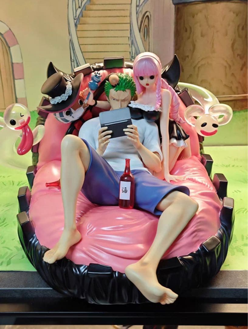 ワンピース　ゾロ　ガレージキット　フィギュア　完成品