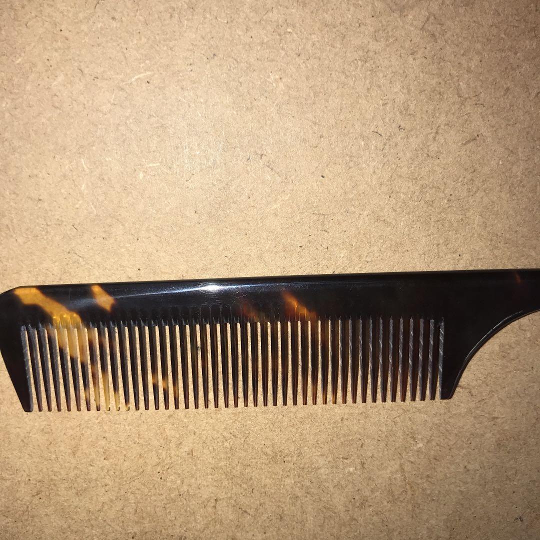 ビンテージ　　本鼈甲リングコーム　　未使用美品