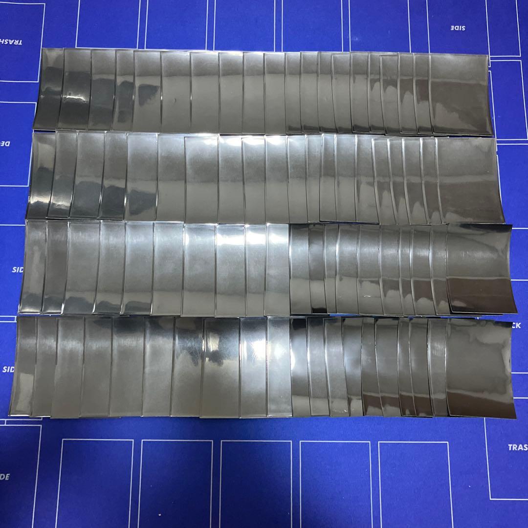 遊戯王　遊戯王 wcq 2010　青　スリーブ　80枚　①