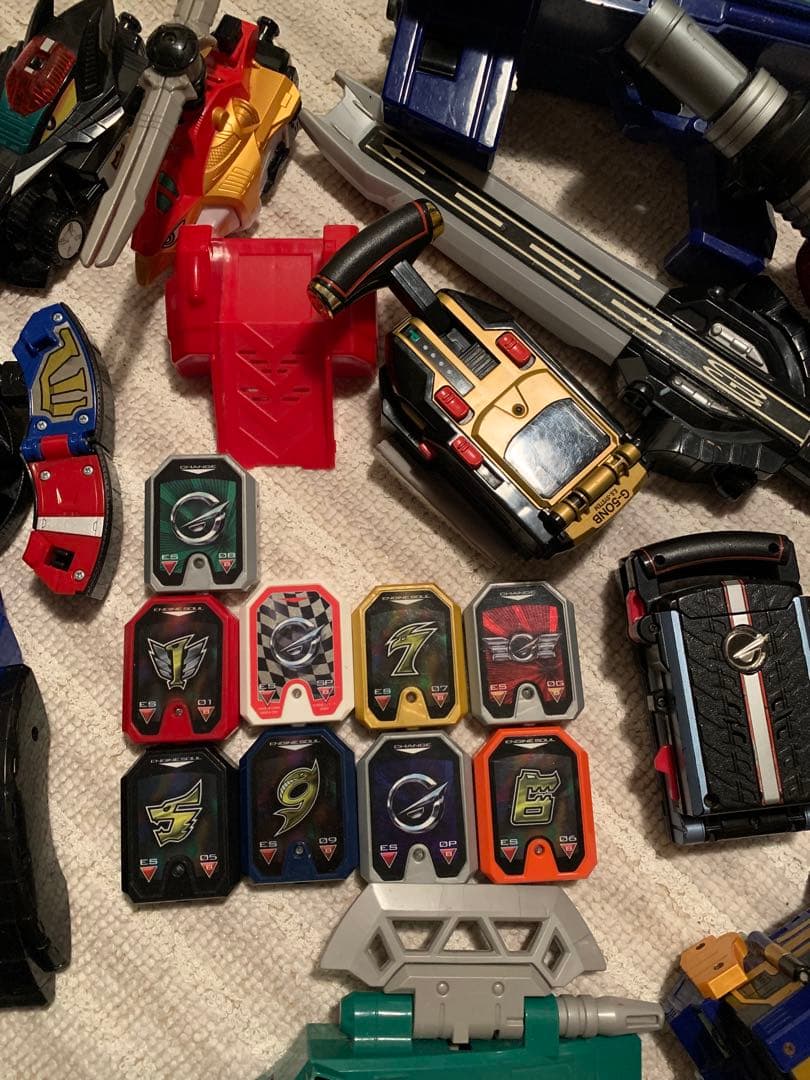 炎神合体　ゴーオンジャー　戦隊ロボなどセット売り　レア