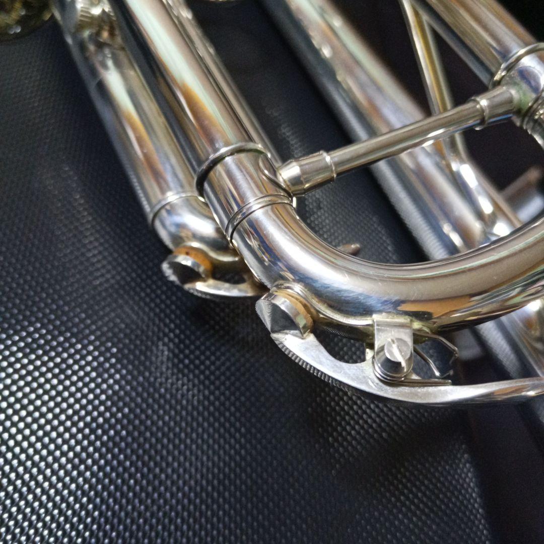 J.マイケル TR-300S トランペット本体シルバー アルミストレートミュート