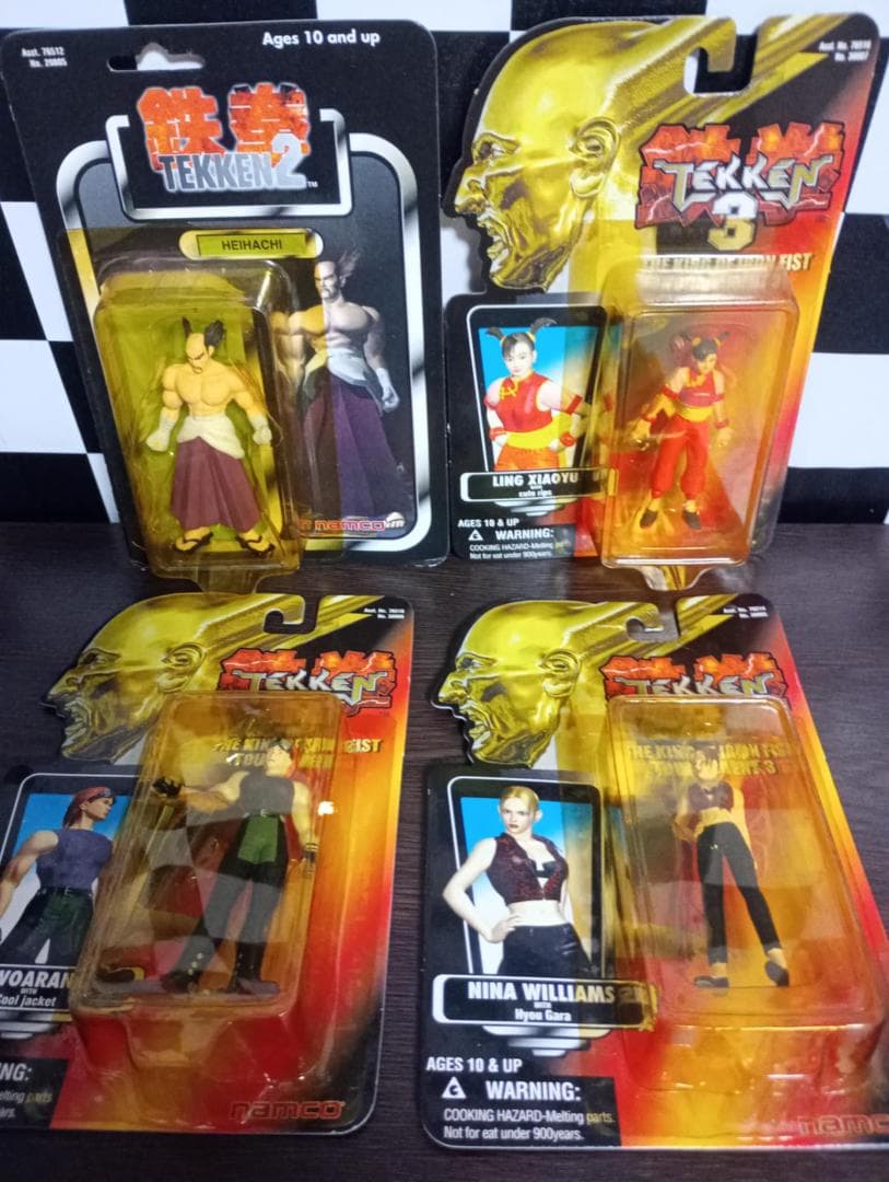 鉄拳 TEKKEN フィギュア 4体セット 未開封 新品