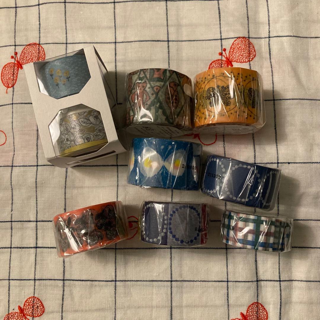 マスキングテープ セット　ミナペルホネン　バラード　タルト　タンバリン