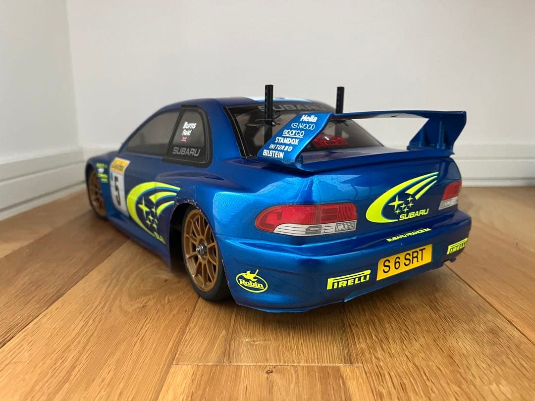 タミヤ tt01 SUBARU インプレッサ WRX STI 1/10