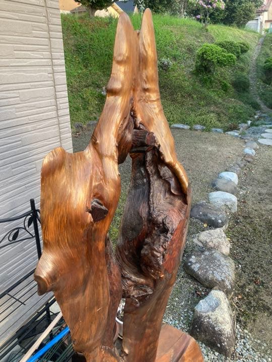 衝立　天然木　一枚板