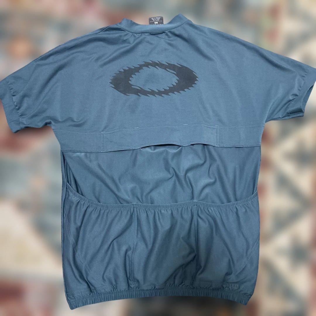 US 90s〜00s 旧タグOakley cycling T ハーフジップ