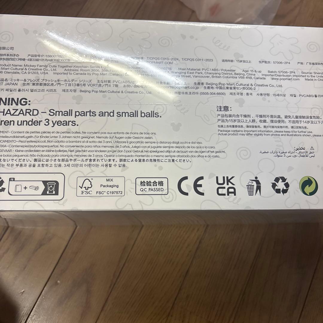 【正規品】ラブブ（LABUBU）DISNEY ミッキーファミリー