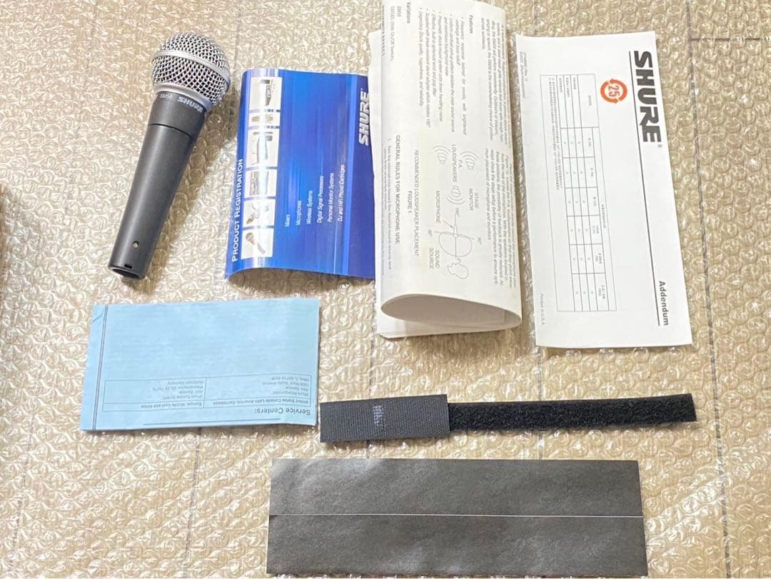 SM58 40周年記念モデル ダイナミックマイク shure